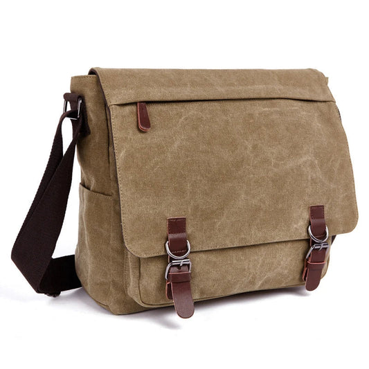 Bolso - bandolera de lona vintage Marco