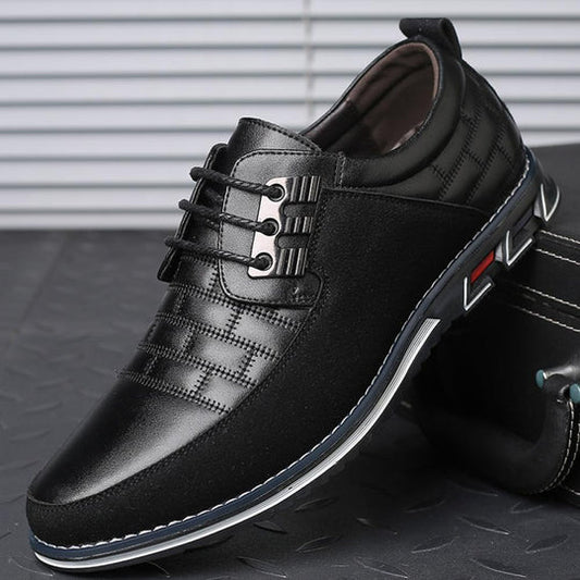 Max - Zapatos de negocios elegante de cuero para el hombre con estilo