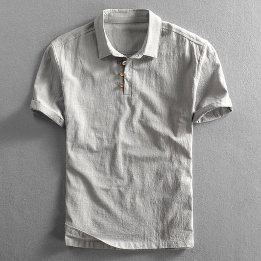 Antonio | Camisa de lino de manga corta