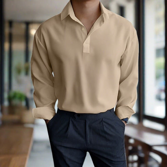 Cristian | Polo de manga larga para hombre