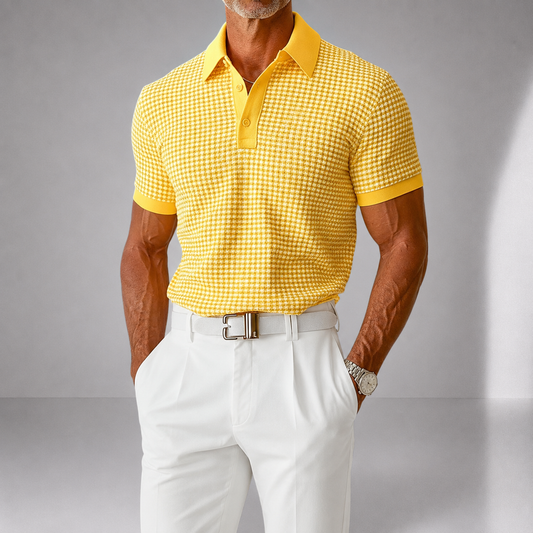 Osana | Polo a cuadros para hombre