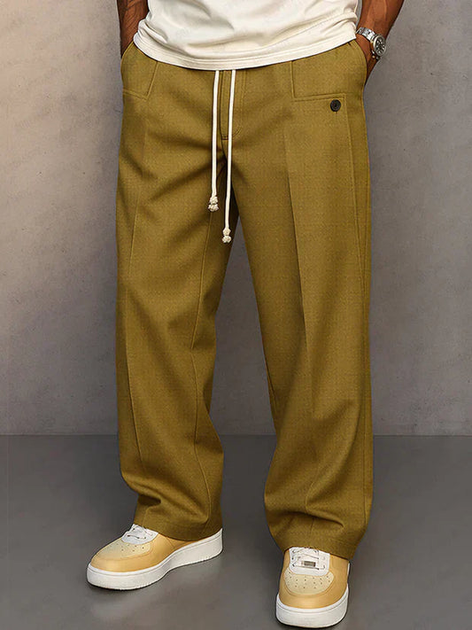 Víctor | Pantalones elegantes de hombre con cordón ajustable