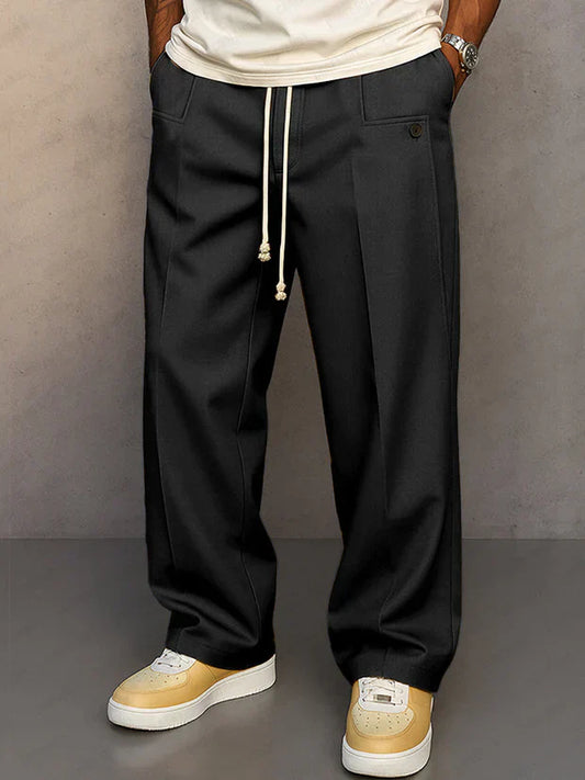 Víctor | Pantalones elegantes de hombre con cordón ajustable