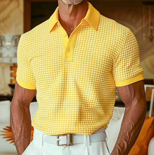 Osana | Polo a cuadros para hombre