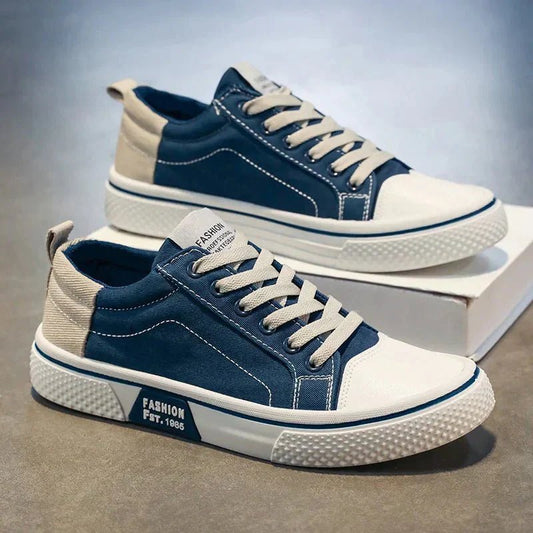 Noé - Zapatillas molonas de lona con cordones